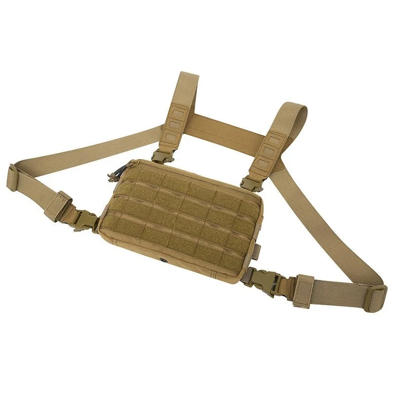Sacoche de poitrine tactique avec systeme Molle "Kendome - Chest rig EDC"