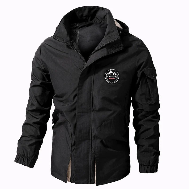 Veste coupe-vent imperméable "Mr.Kera Outdoor - Seek Adventure"