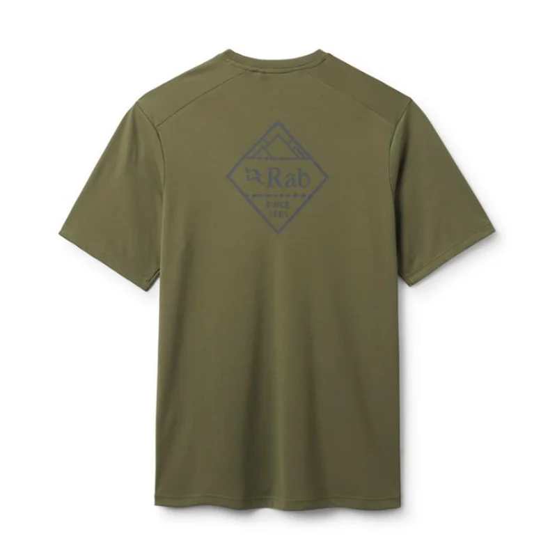 T-shirt Rab Force Stamp (hommes)