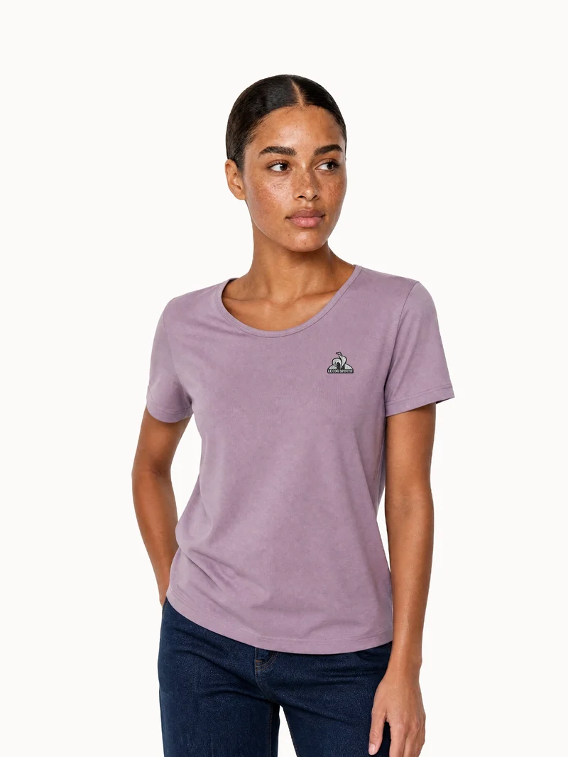 T-shirt relax en jersey de coton