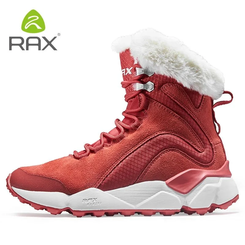 Chaussures de randonnée high-top / bottines d'alpinisme avec doublure polaire pour femme "Rax - RX-93-5J503W"