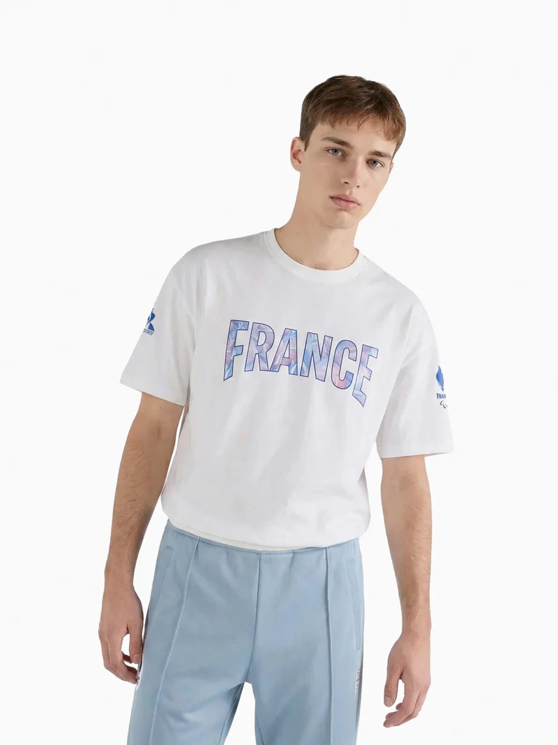 T-shirt Équipe de France Paralympique 2026 en jersey