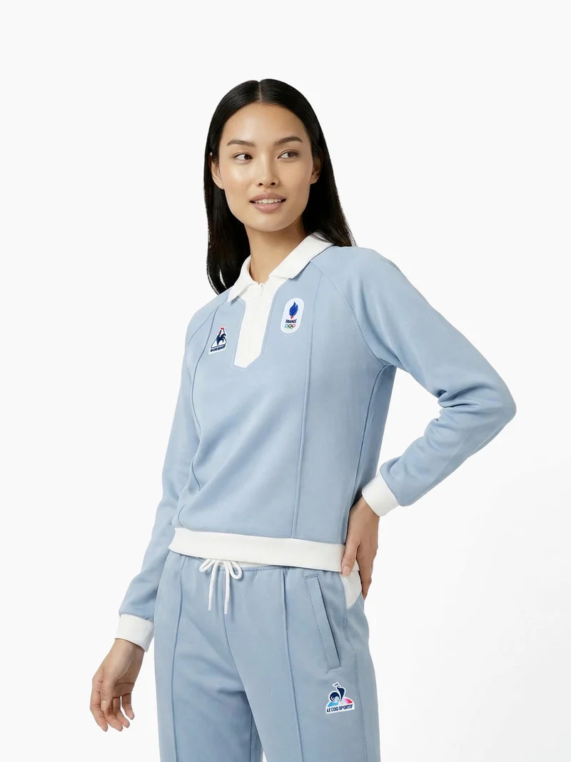 Sweat demi-zippé Équipe de France Olympique 2026