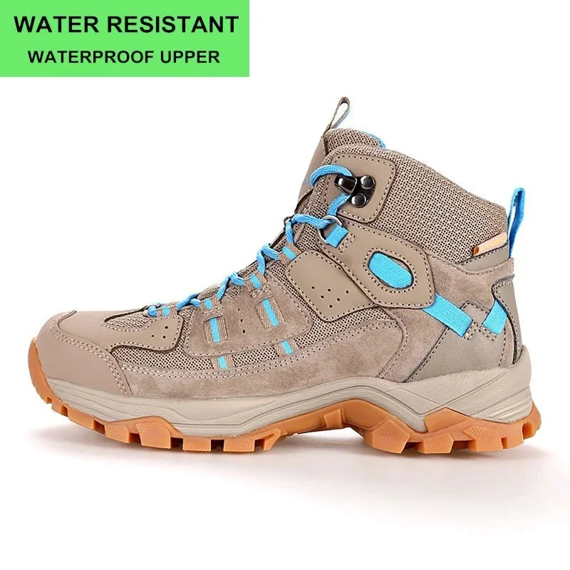 Chaussures de randonnée mid-top / bottines d'alpinisme avec splash-proof protection pour femme "HUMTTO - HT-290015B"