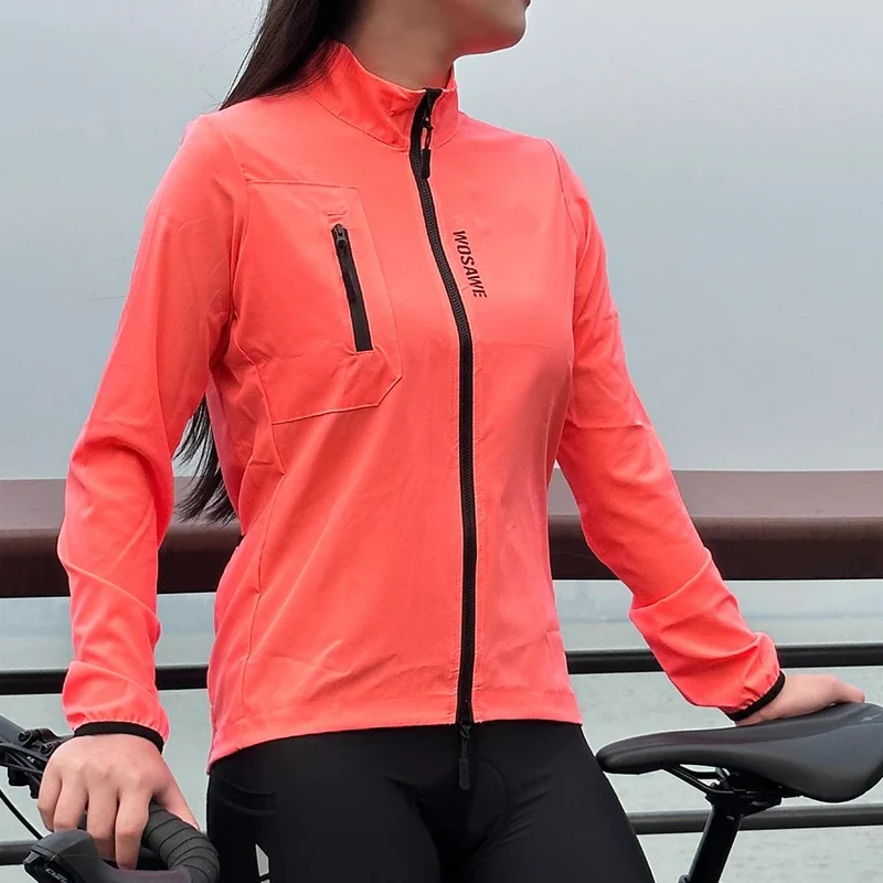 Veste de cyclisme coupe-vent pour femme "WOSAWE - BT242"