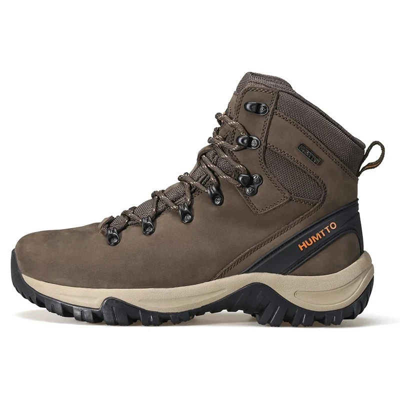 Chaussures de randonnée high-top / bottines d'alpinisme 100% imperméable pour homme "HUMTTO - 230914A"