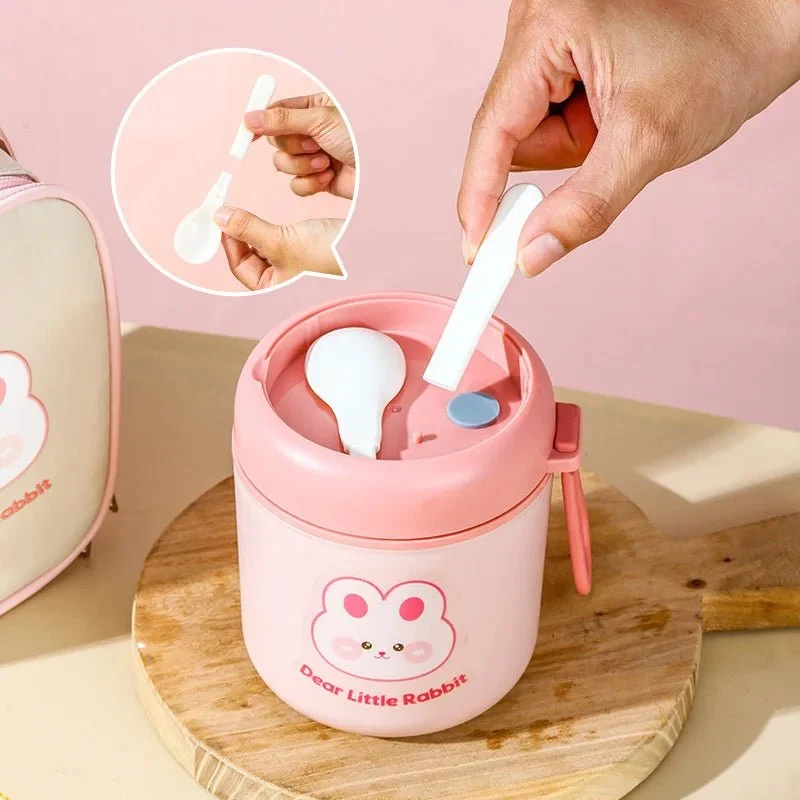 Boîte à lunch / bento en acier inoxydable 304 pour enfants 530ml "Dear Little - Lunch box"