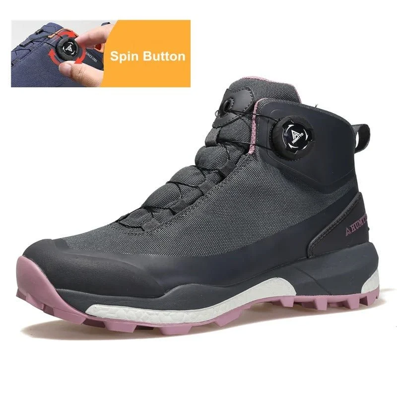 Chaussures de randonnée mid-top avec Splash-proof protection pour femme "HUMTTO - HT-220838B"