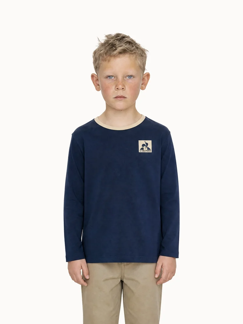 T-shirt manches longues en jersey de coton