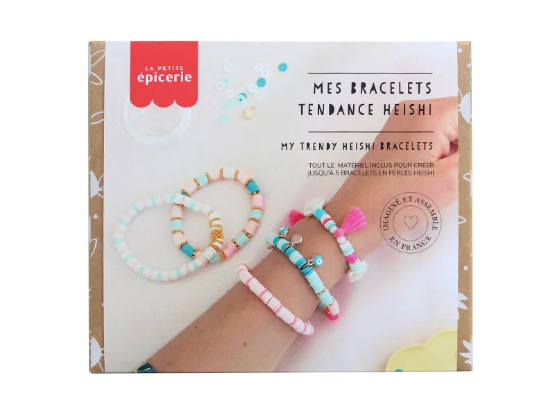 DIY BIJOUTERIE - Mes Bracelets tendance Heishi - La petite épicerie