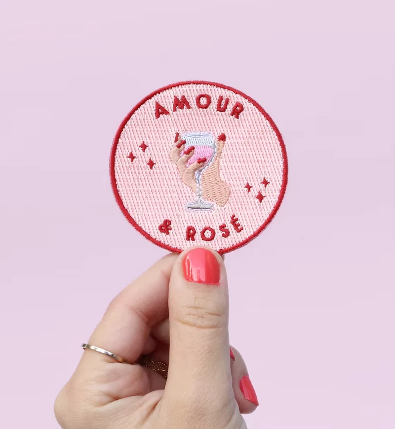 Patch Thermocollant - Amour & Rosé - Malicieuse