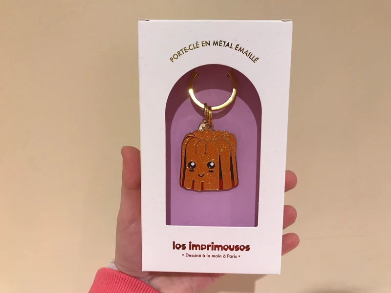 Porte-Clé Canelé - Échoppe de la Lune