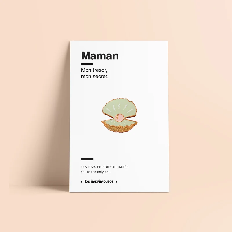 Pin’s Perle Rare - Maman (Fête des Mères)