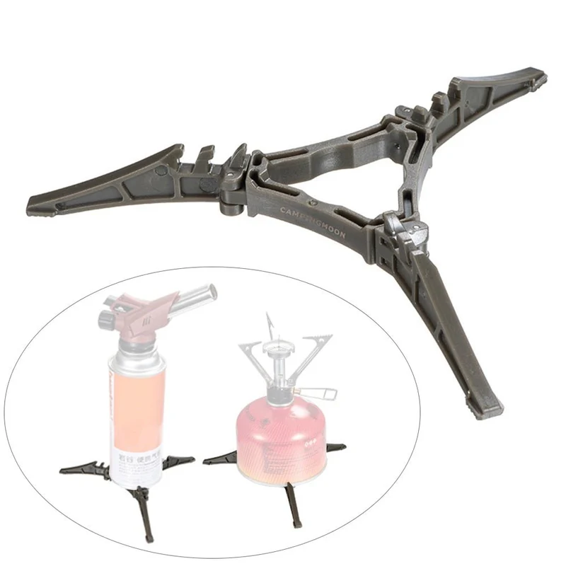 Support de trépied pour cartouche de gaz "Campingmoon - Gas tank"