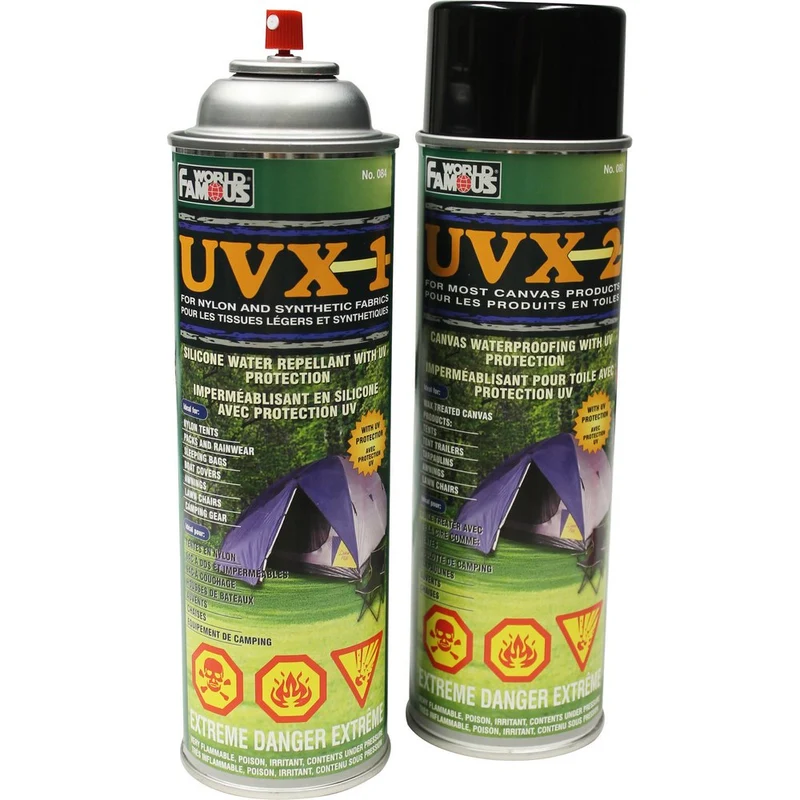 Vaporisateur imperméabilisant pour nylon World Famous UVX 1