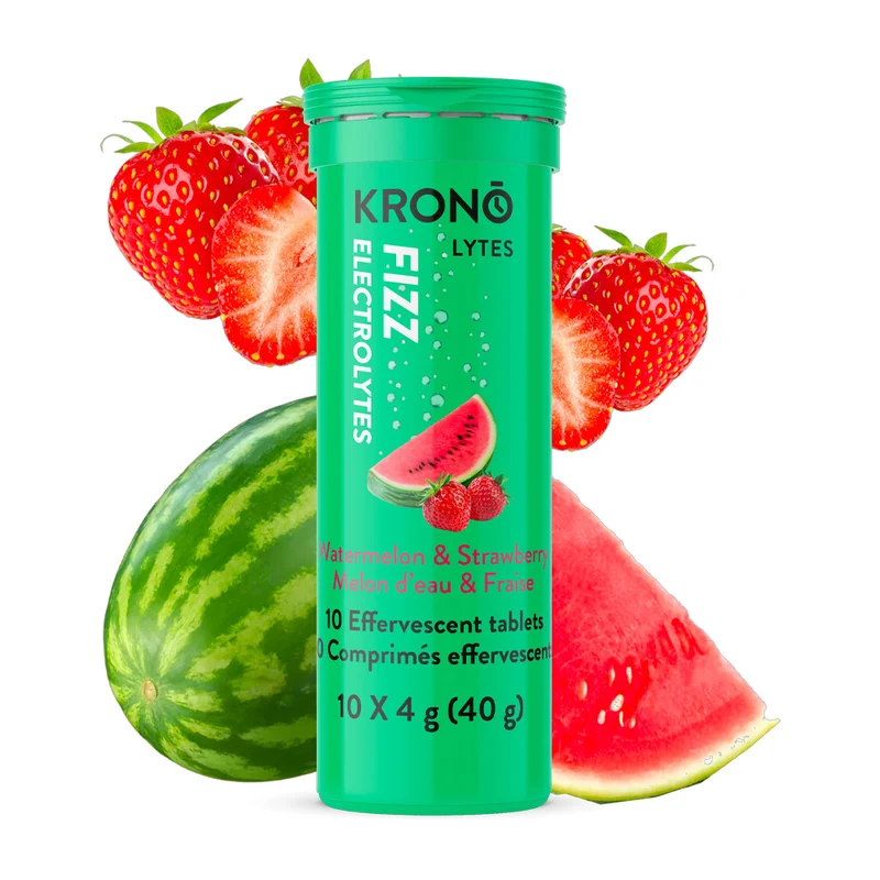 Pastilles d'hydratation Krono Melon d’eau et Fraise