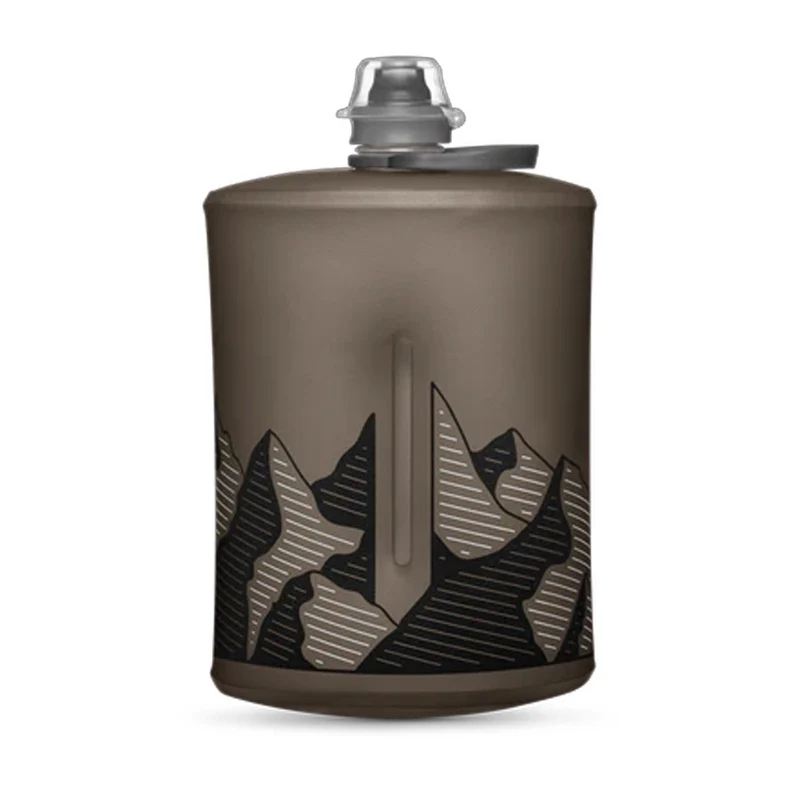 Bouteille souple compressible HydraPak Stow 1 L - Mammoth Grey