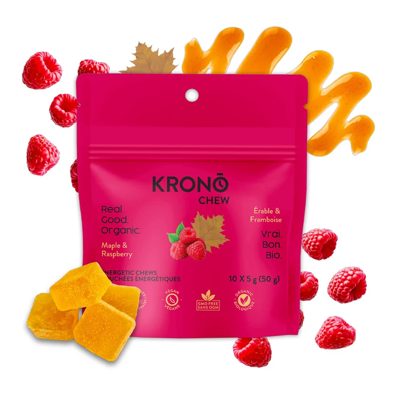 Bouchées énergétiques Krono Framboise et Érable