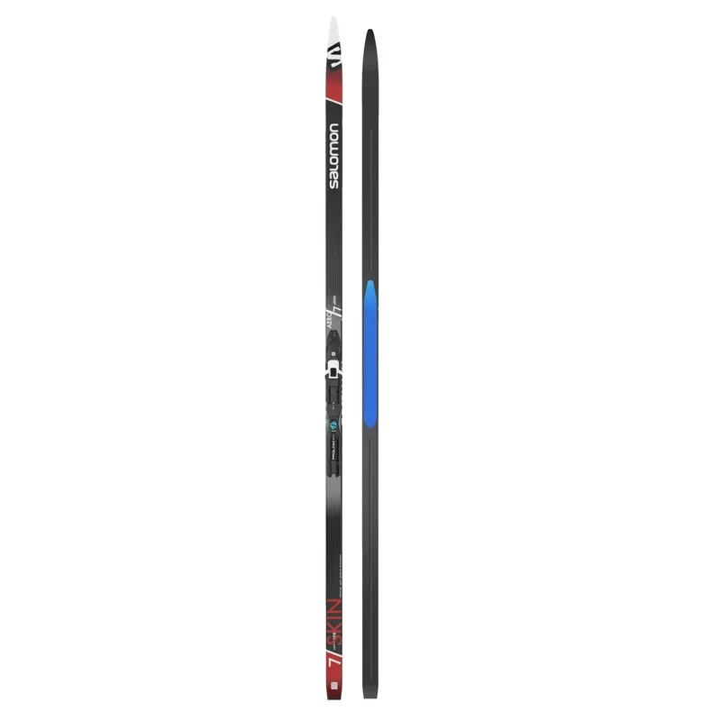 Skis de fond de classique Salomon Aero 7 eSkin Extra Stiff + PLK Shift Pro