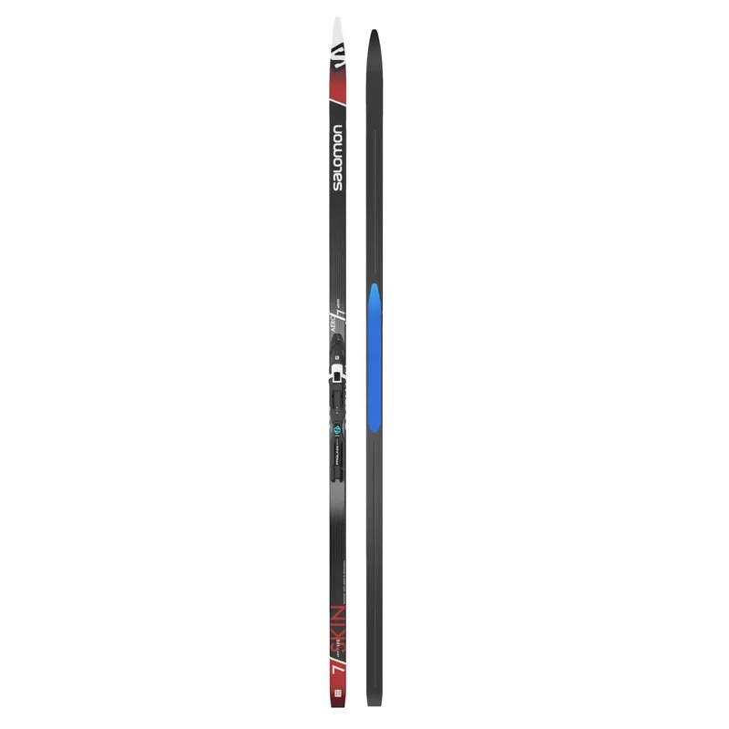 Skis de fond de classique Salomon Aero 7 eSkin Medium+ PLK Shift Pro