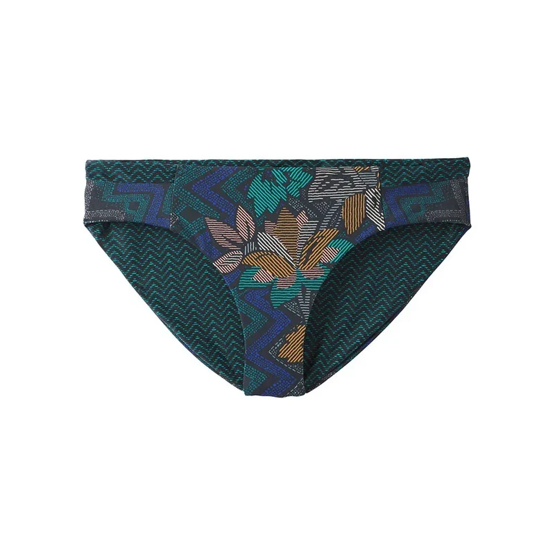 Bas de bikini à couverture modérée Prana Innix (Black Horchata) (femmes)