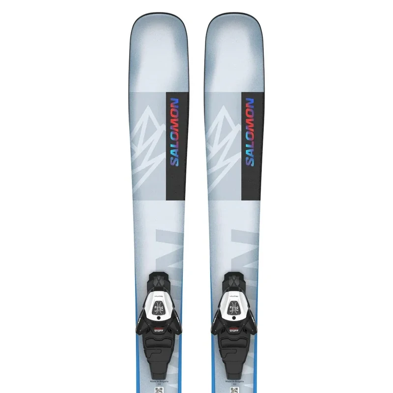 Skis alpins Salomon QST Blank Team avec fixations L6 GW (juniors)