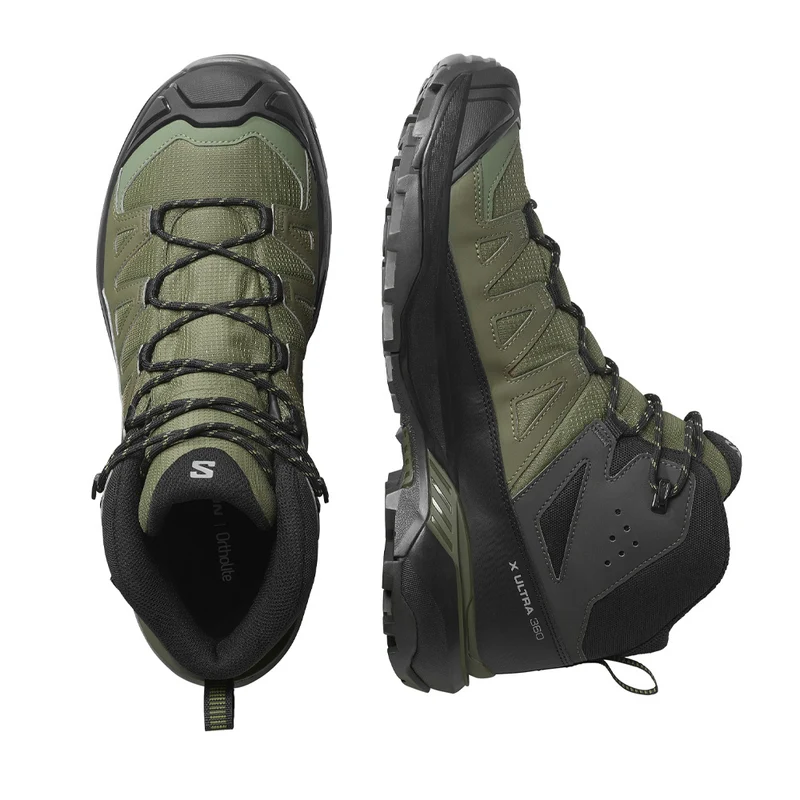 Bottes de randonnée imperméable Salomon X Ultra 360 Mid GTX (hommes)