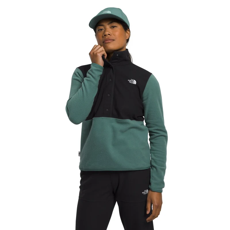 Chandail en laine polaire The North Face Alpine Polartec 100 ½ Snap (femmes)