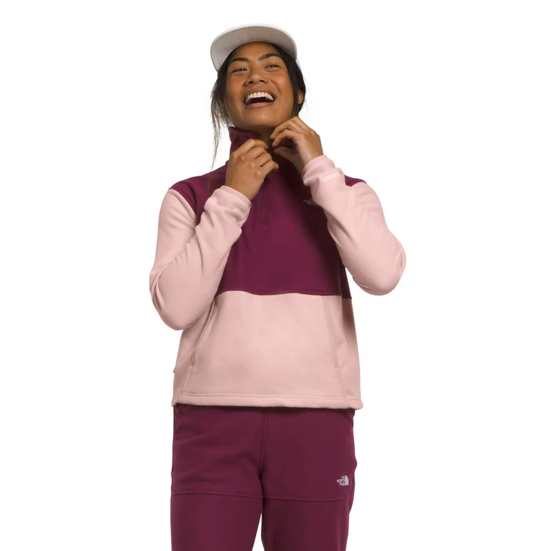 Chandail en laine polaire The North Face Alpine Polartec 100 1/4 Zip (femmes)