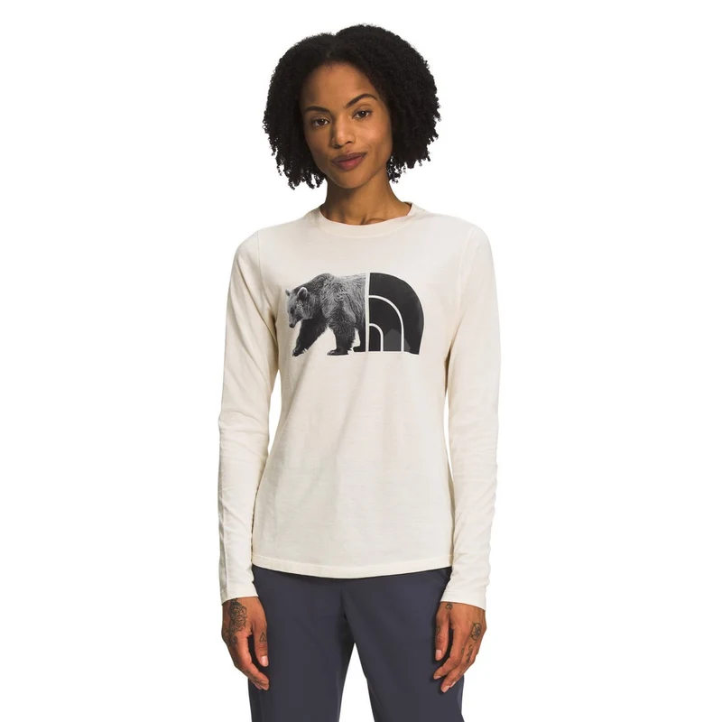 Chandail à manches longues The North Face Tri-Blend Bear (femmes)
