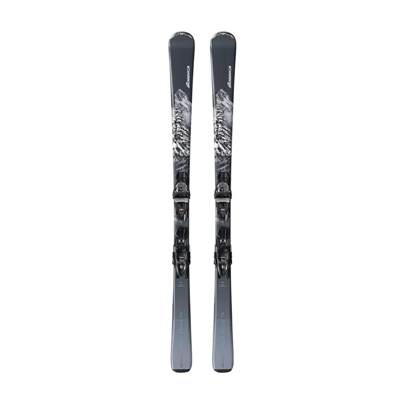 Skis alpins Nordica Wild Belle 74 + fixations TP2 Comp (femmes)