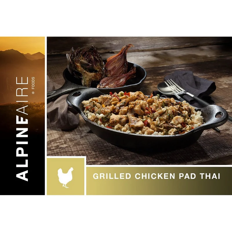 Pad Thai au poulet grillé - Mets lyophilisés AlpineAire