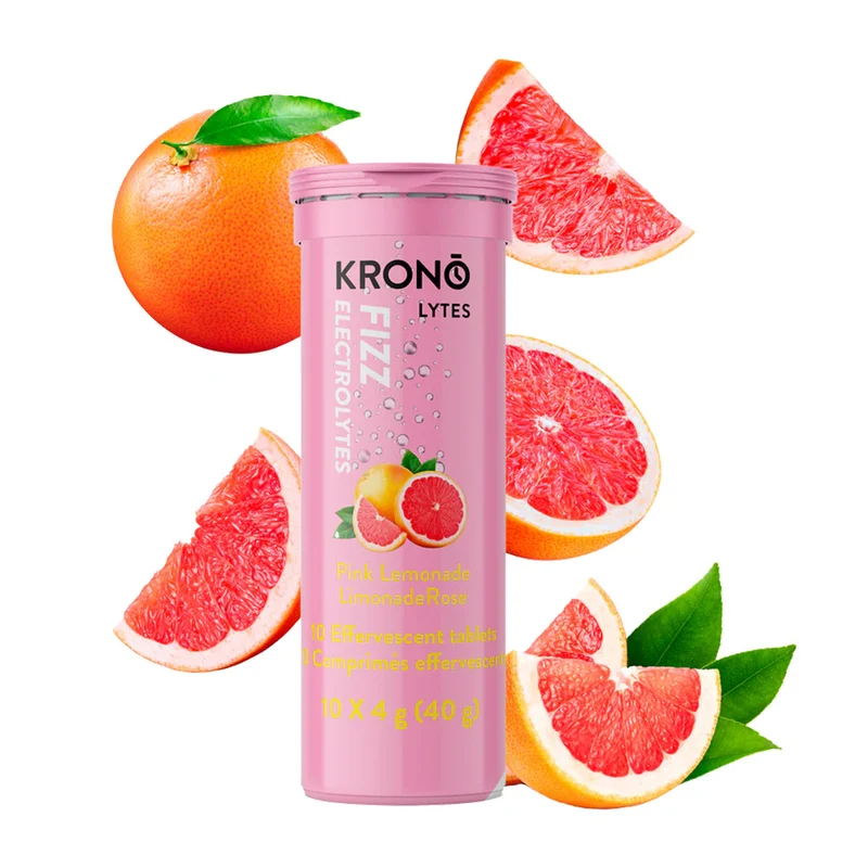 Pastilles d'hydratation Krono Limonade Rose