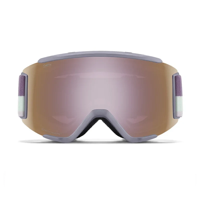 Lunettes de ski Smith Squad S – ChromaPop Everyday Rose Gold Mirror