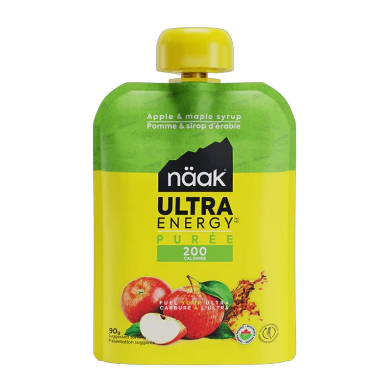Purée Näak Ultra Energy Pomme et sirop d’érable - 90 g