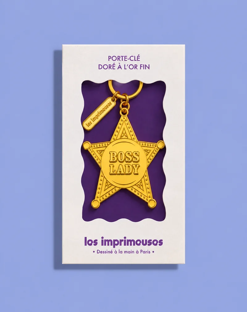 Porte-clé Boss Lady