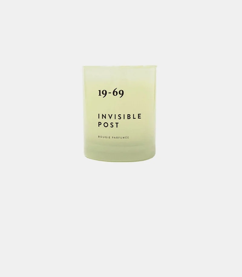 Invisible post bougie