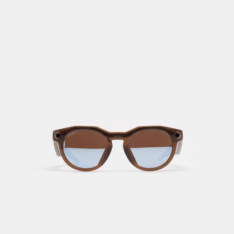 Meta HSTN Transitions Glasses in Brown Smoke/Prizm Deep Water Polarized