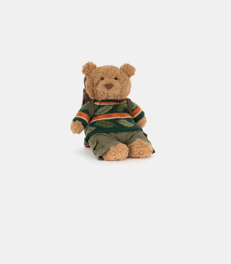 Bartholomew bear hiking outfit
