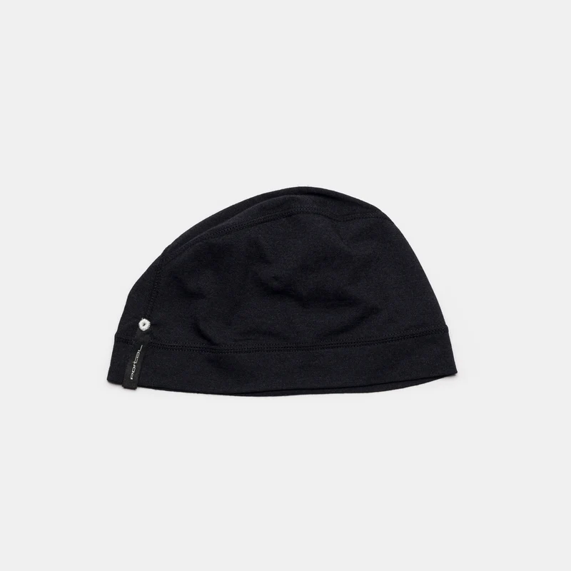 Drift Merino Beanie in Black Beauty