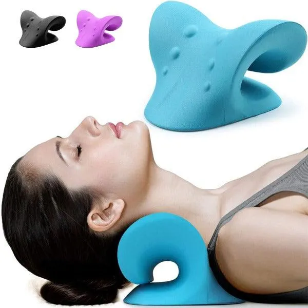 Oreiller de Traction Cervicale | Forme Nuage Soulagement Cervical