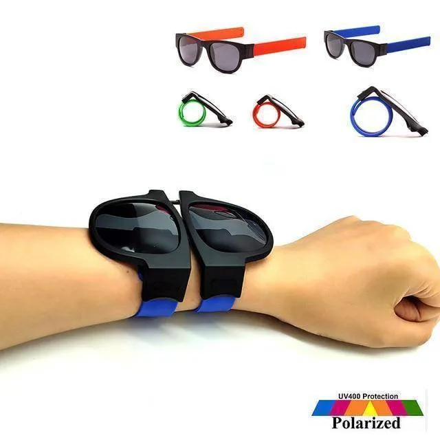 Lunettes de Soleil Polarisées | s'enroulent Autour du Poignet