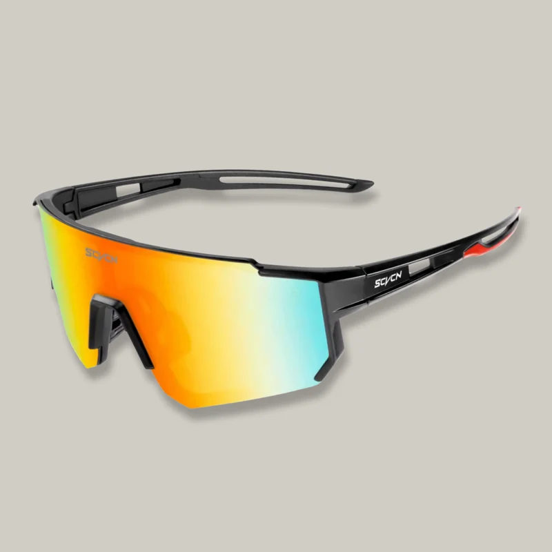 Lunettes de Soleil Polarisées Sport | Verres Miroir Anti-Reflets