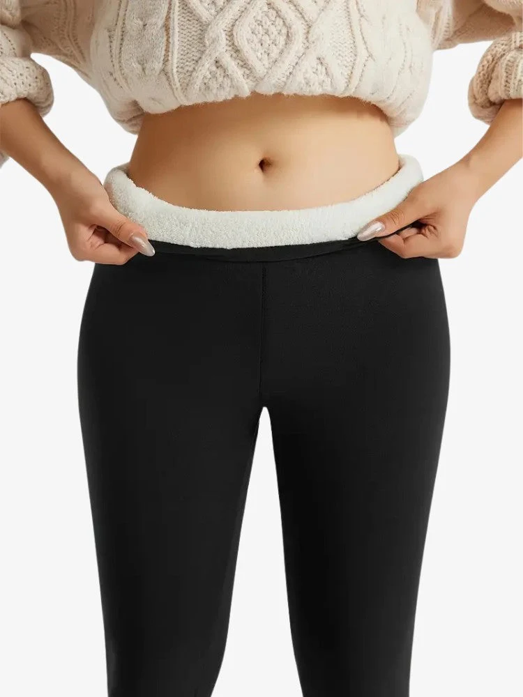 Leggings de Sport Isolés Hiver | Doublure Fleece Chaleur