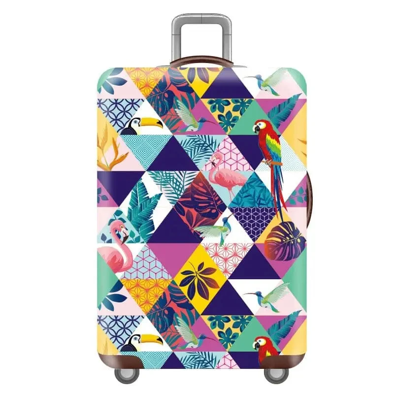 Housse Valise Tropicale | Réduit Vols et Usure