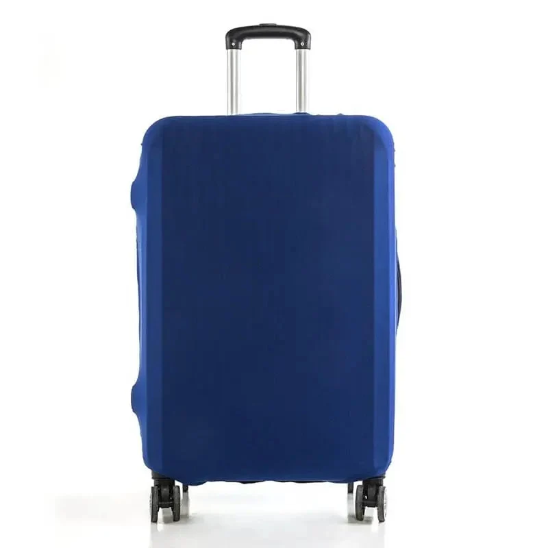 Housse Valise Élastique Bleu Marine | Protection Antivol Polyester