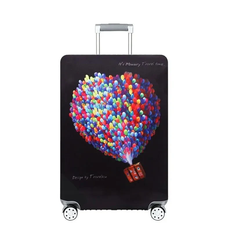 Housse Valise Colorée | Tissu Extensible Polyester