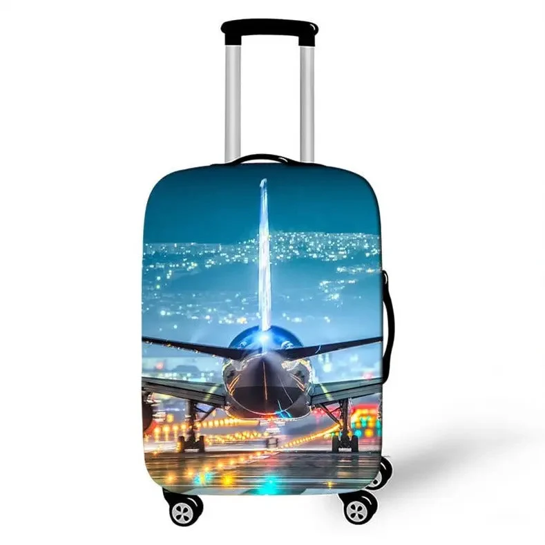 Housse Valise Avion Nuit | Protection Réutilisable Polyester