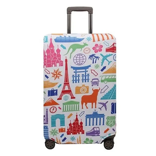 Housse de Valise Touristique | Protection Polyester Anti-Vol