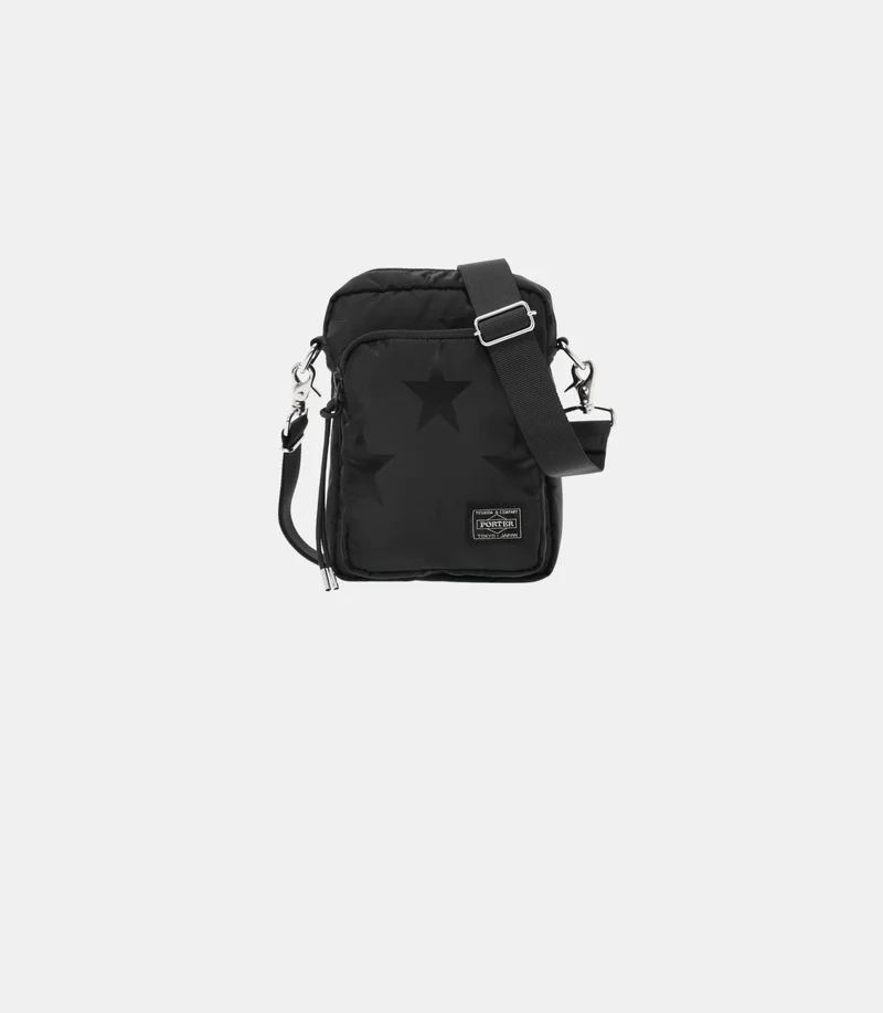 Flag vertical shoulder bag